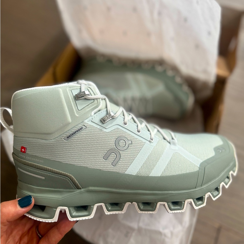 New! 🇨🇭Swiss On Cloud Cloudrock Waterproof Hiking Boot size 8.5